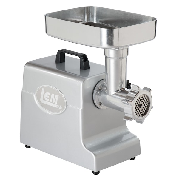 Lem LEM Mighty Bite Brushed Nickel Silver 1 speed 4.5 lb Meat Grinder 1158 - main